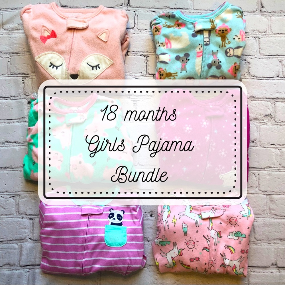 Girls pajama bundle - size 18-24 months